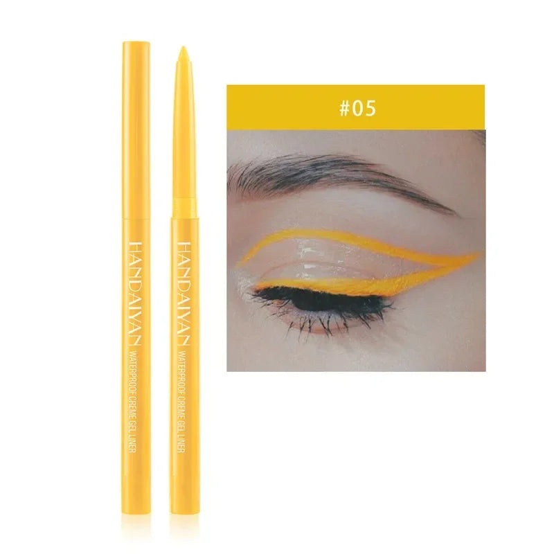 Matte Colorful Eye Liner Pen 20 Colors Eyeliner Gel Pencils Long Zpaxo 5