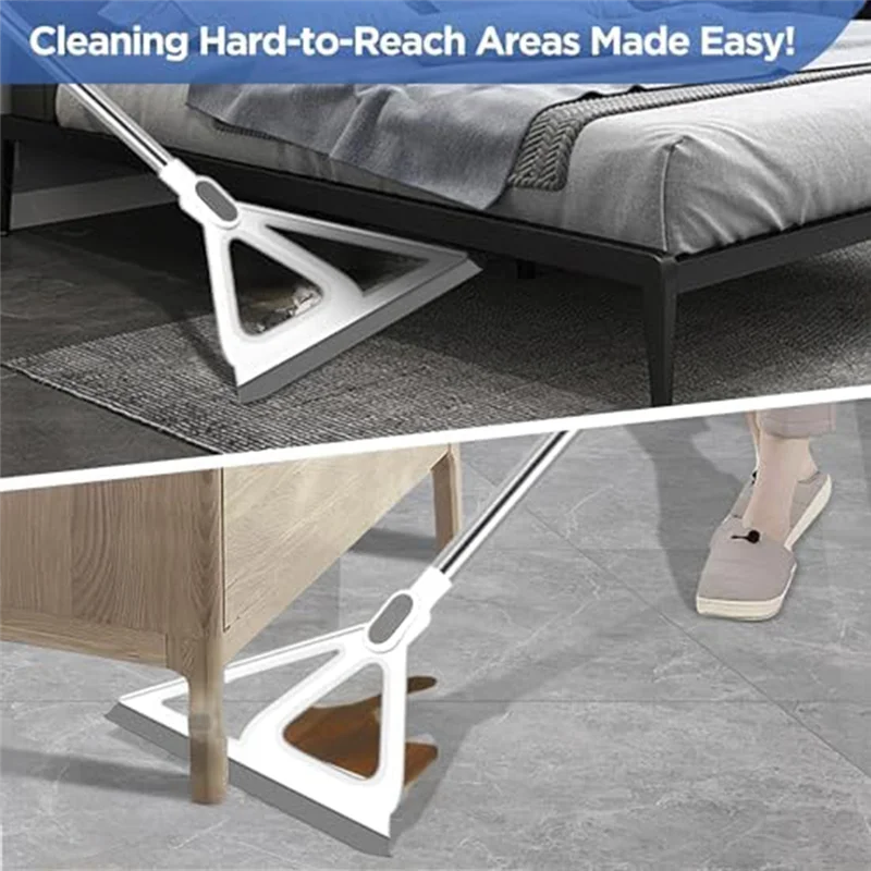 Silicone Squeegee Broom – Multifunction Floor & Window Cleaner Squeegee Broom Zpaxo