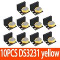 DS3231 AT24C32 IIC Module Precision Clock Module DS3231SN for Arduino Memory module Zpaxo 10PCS ds3231 yellow