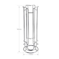 Rotating Coffee Pod Holder – 24-Capsule Large Capacity Metal Rack Coffee Pod Rack Zpaxo 1PC
