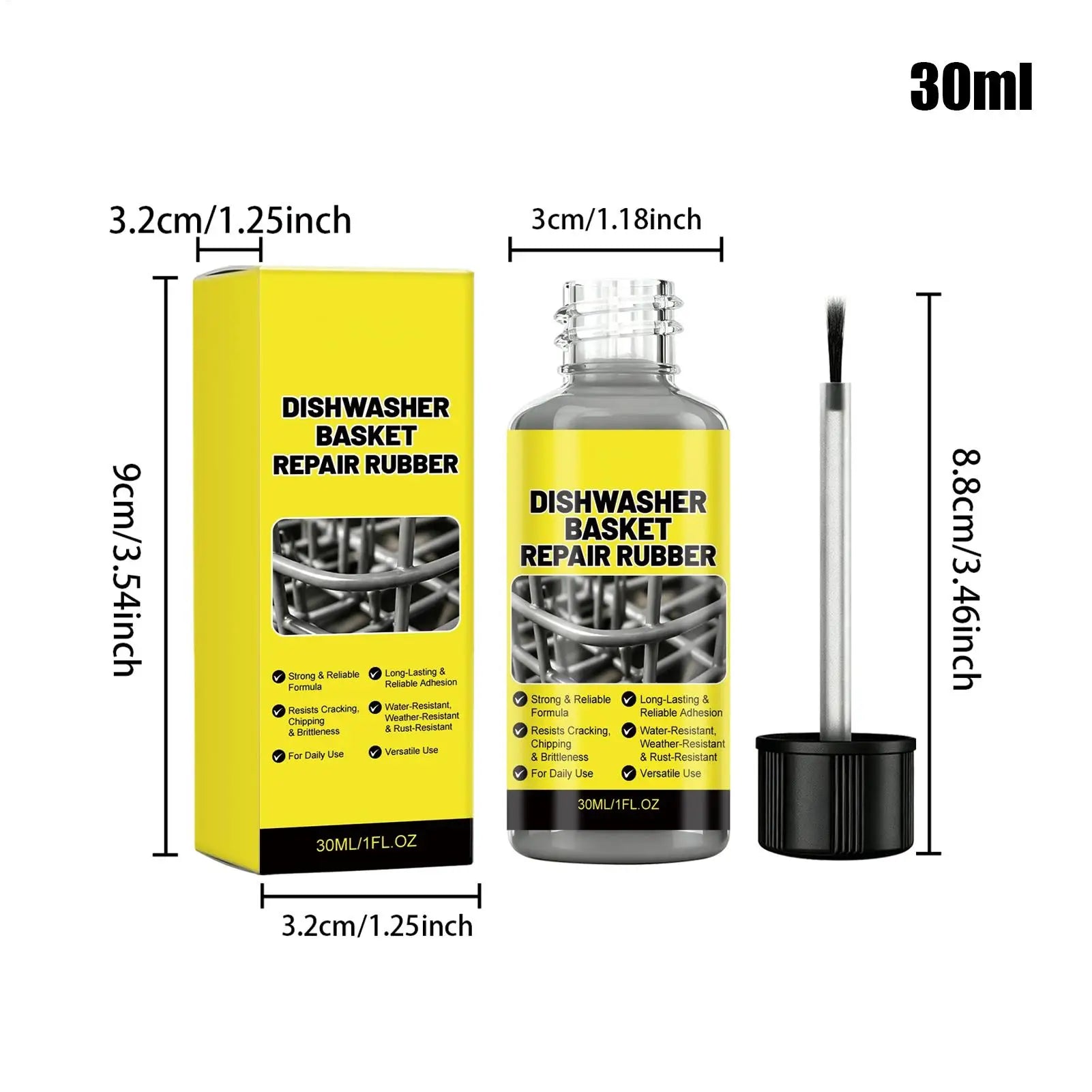 Dishwasher Rack Repair Rubber Rust Remover Coating Tine Restorer