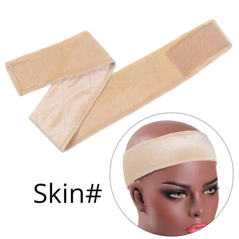 Female Wig Headband Non-slip Grip Velvet Used Under Flexible Hair Zpaxo Skin