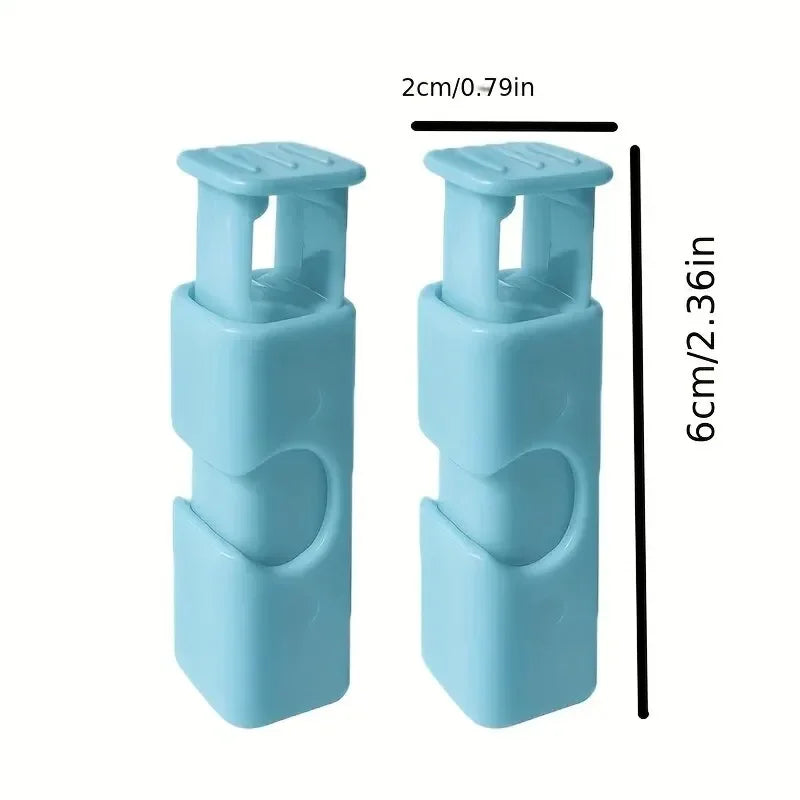 20/50pcs Food Sealing Clips, Snack Bag Clips, Moisture-proof Fresh-keeping Clips, Plastic Bag Sealing Clips Kitchen Storage Tool Zpaxo