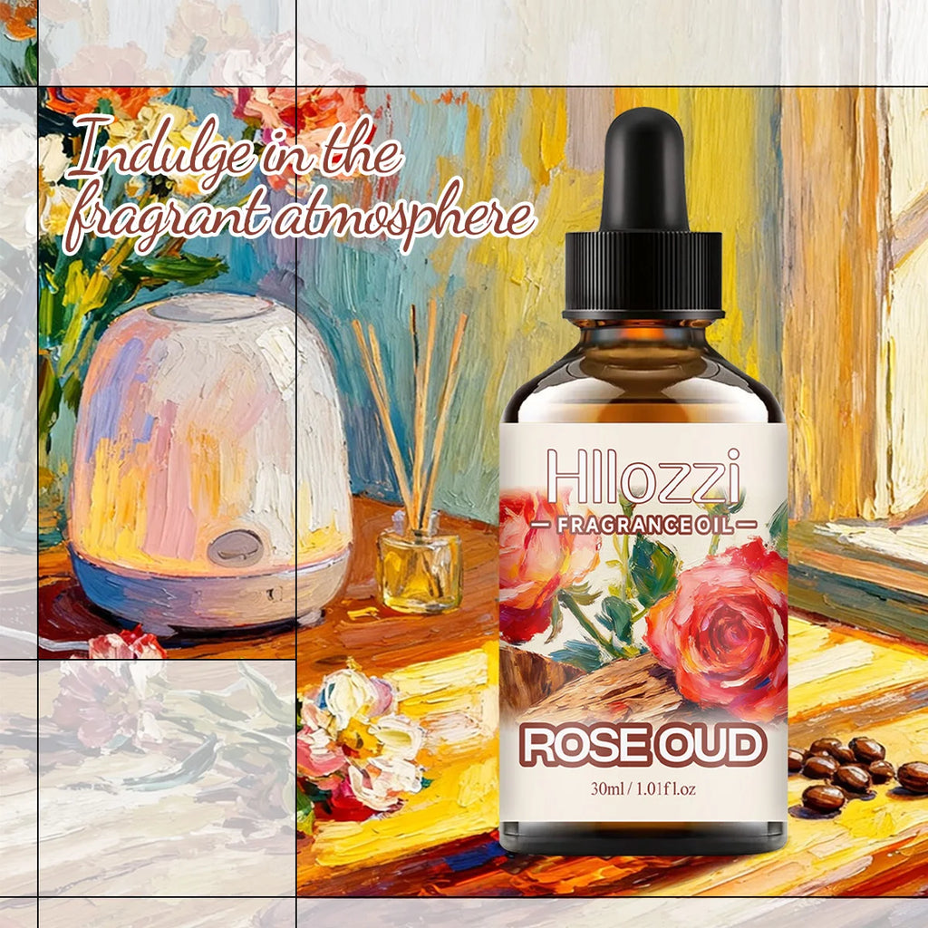 ROSE OUD FRAGRANCE OIL For deep nourishment, hair and skin care, hydration and moisturizing, home massage SPA Zpaxo