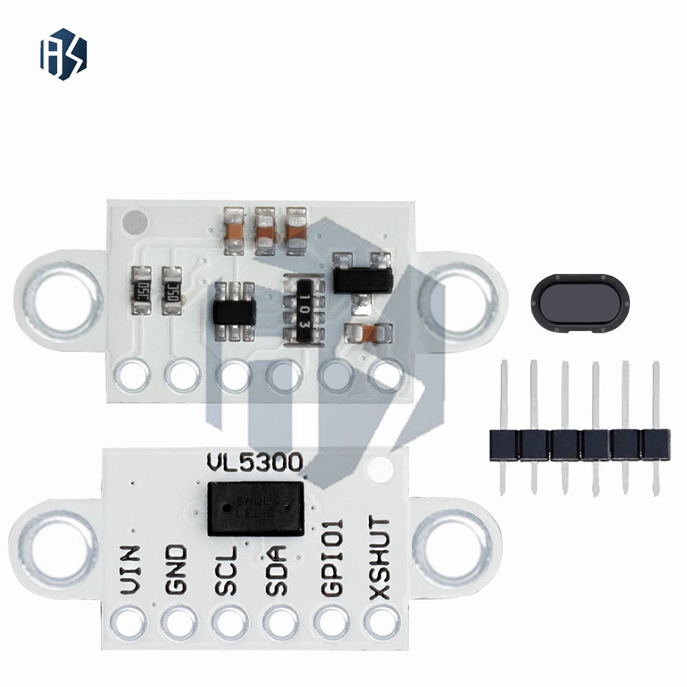 High-Accuracy VL5300 Laser Ranging Sensor (4m Range) – VL53L0X/VL53L1X Alternative with Protective Cover for Arduino Projects Zpaxo