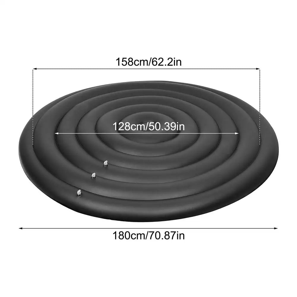 Inflatable Tub Cover 3 Sizes Adjustable Thermal Spa Pool Lid Energy