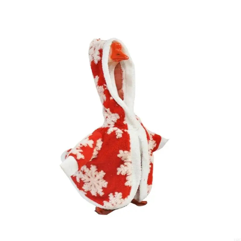 Durable Cotton Geese Attire Holiday Party Decors Festive Design