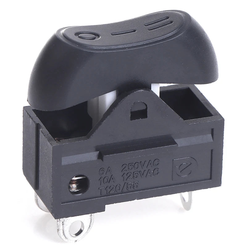 Qiality KCD15-103 T Hair Dryer Switch Rocker 3 Position ON-OFF-ON Car