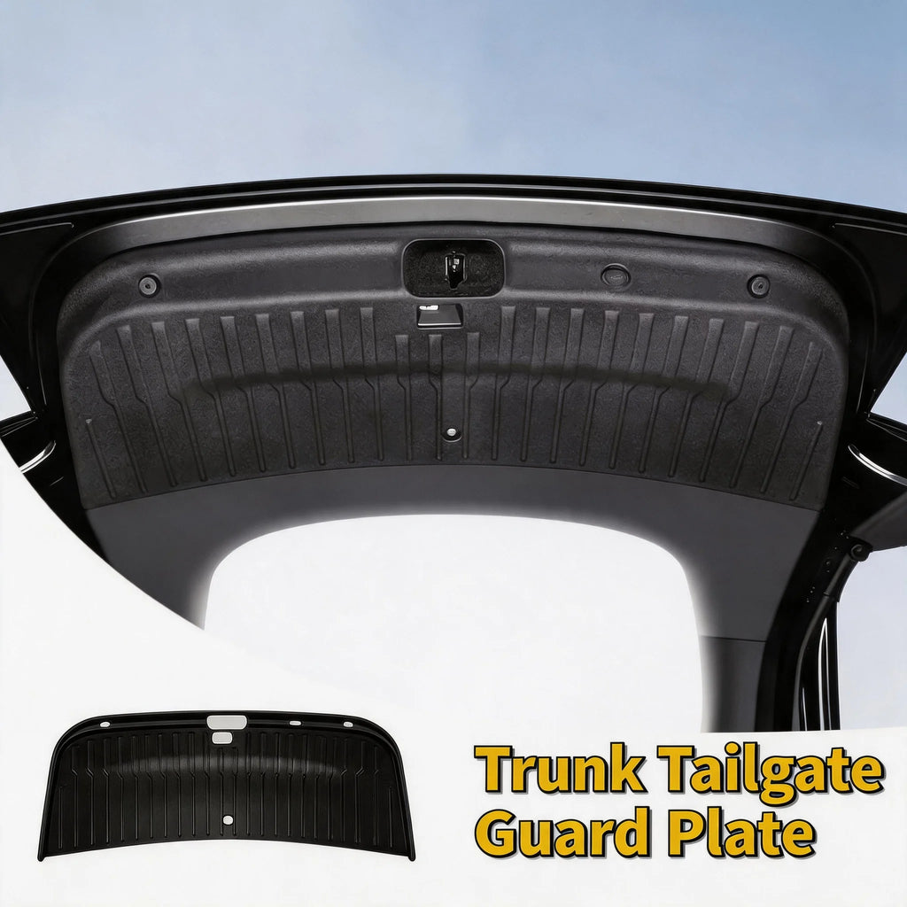 TPE Trunk Tailgate Guard Pad for Tesla Model Y & 3 – Waterproof
