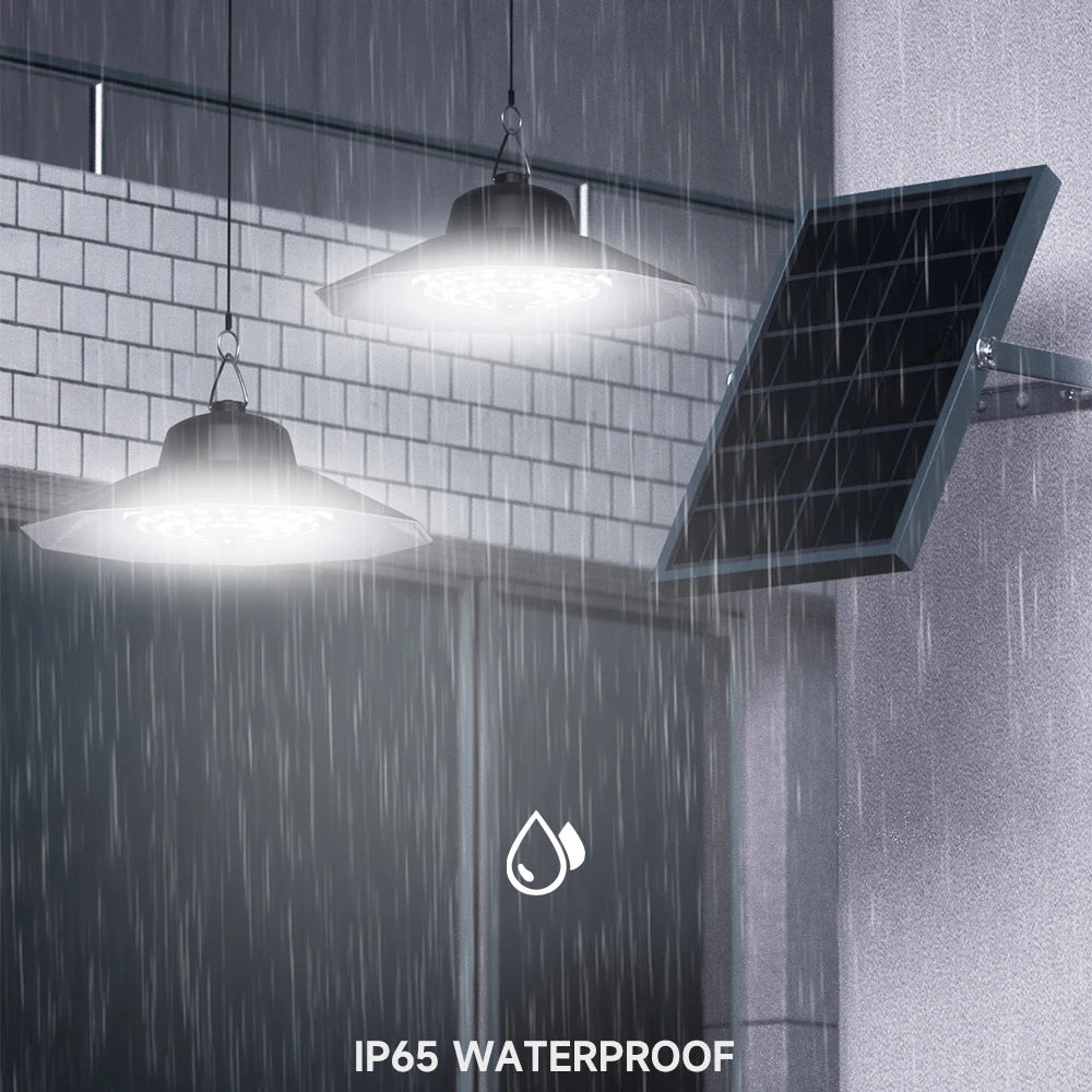 Double Head 196Led Floodlight Waterproof 2400LM Pendant Light Motion Zpaxo