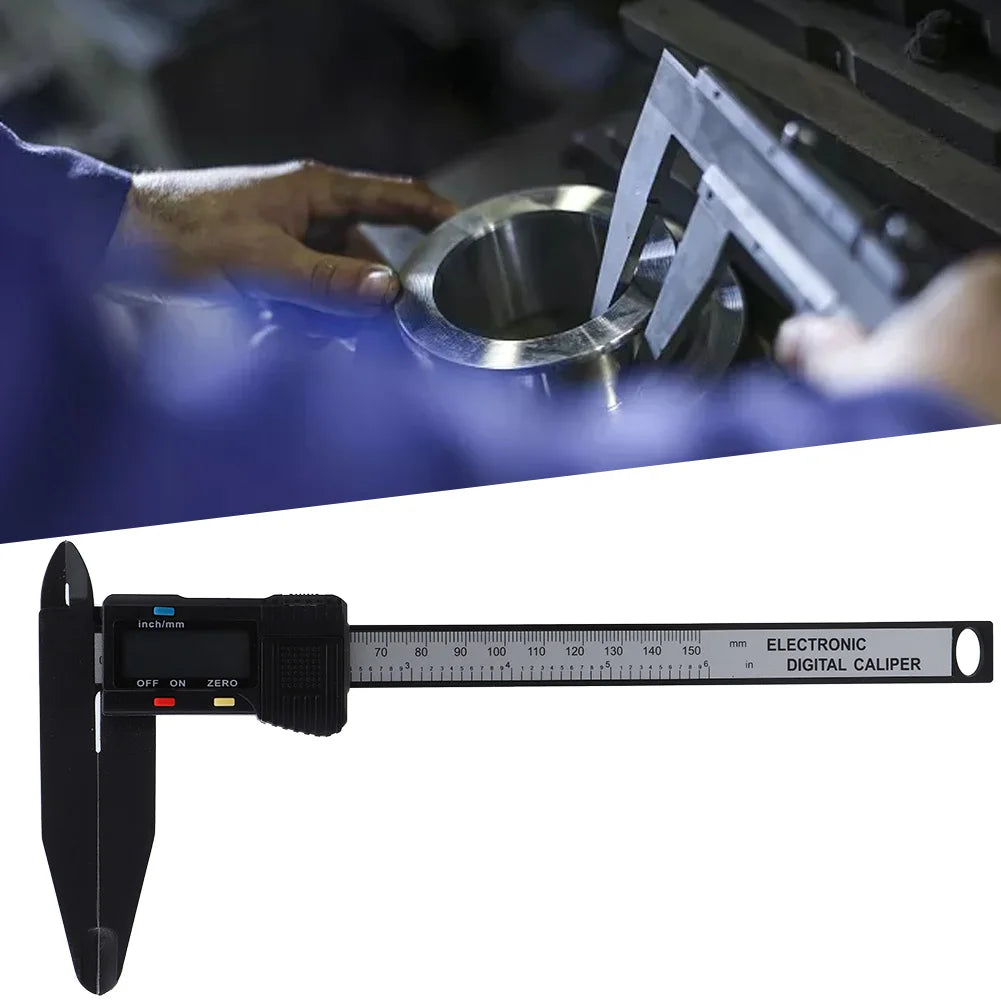 Digital Electronic Caliper Carbon Ruler Long Jaw Measuring Tool