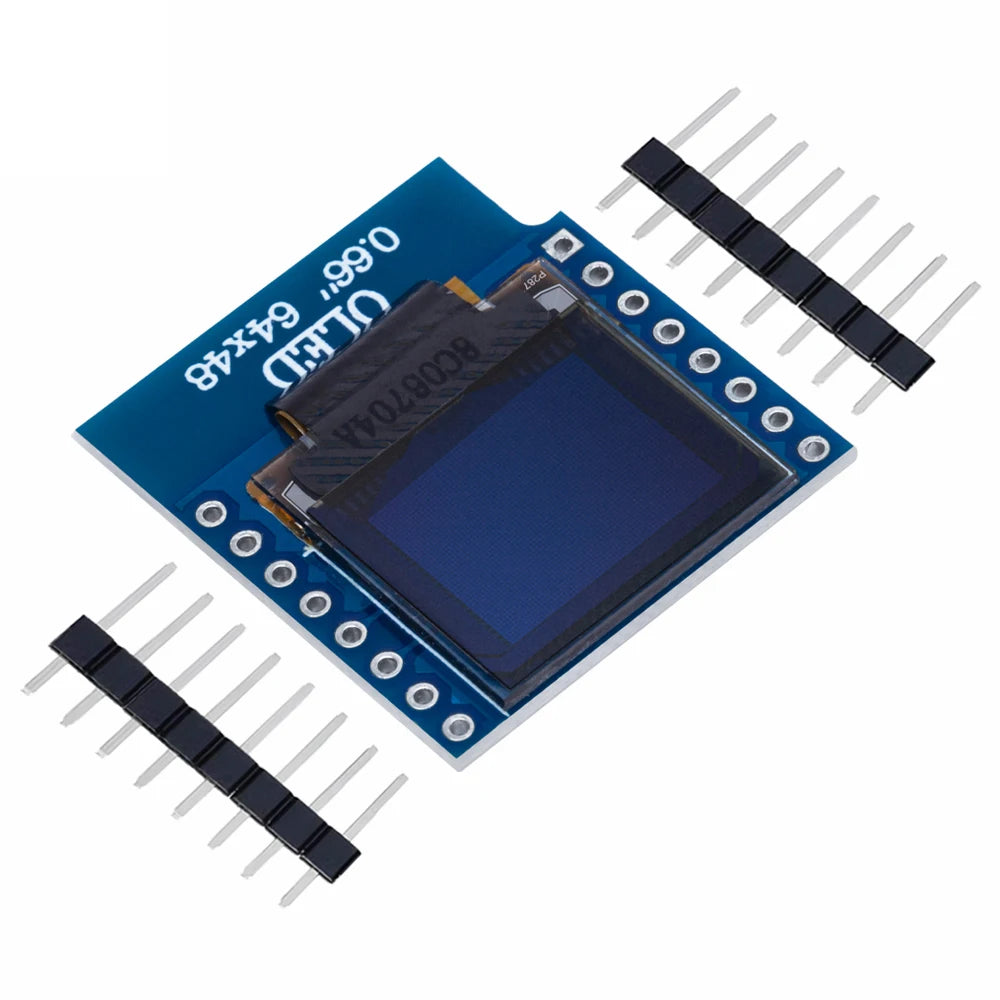 OLED Display Module WEMOS D1 MINI ESP32 Arduino AVR STM32 64x48 0 66 Zpaxo