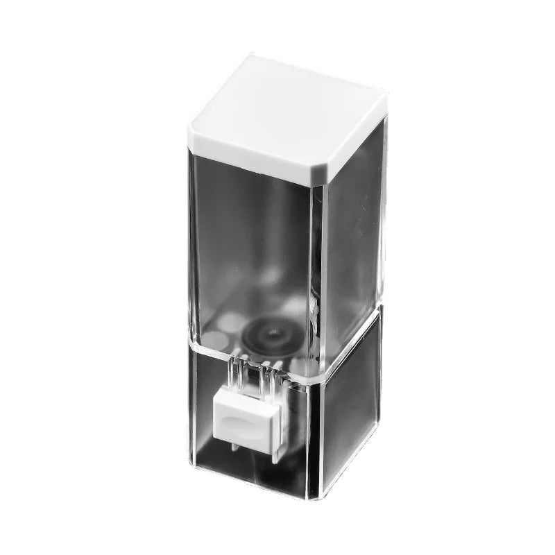 2026 Home Transparent Wall Mounted Manual Soap Dispenser, Bathroom, Hotel Single Head Non Perforated Hand Soap Dispenser Zpaxo