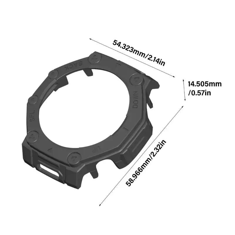 652F Half Wrap Enclosed Case Housing Sleeve Guard Comfort Wear Zpaxo