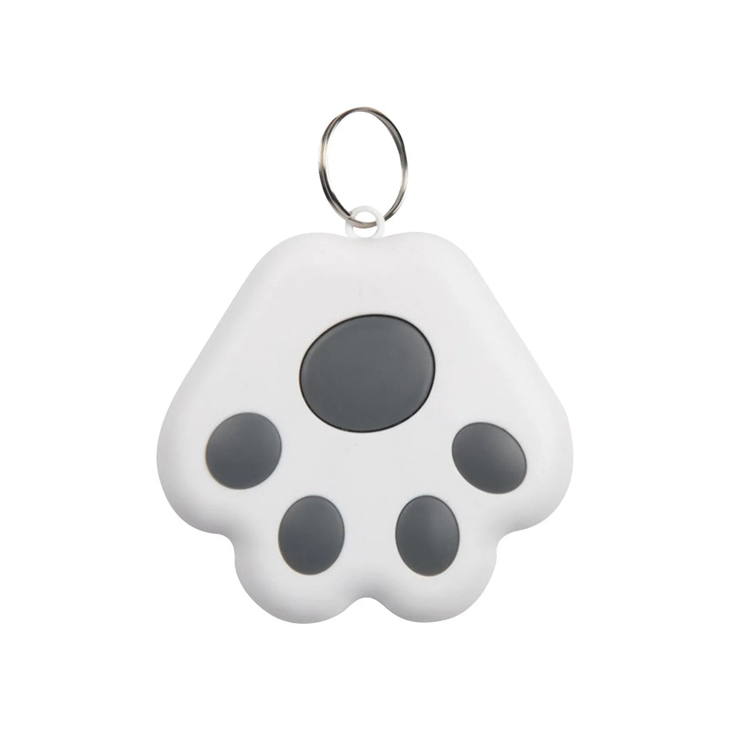 Mini Smart GPS Locator Anti Lost Alarm Wallet Keychain Tag Bluetooth Zpaxo Gray