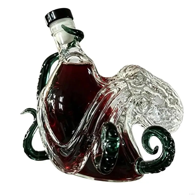 Beautifully Octopuses Glass Jar Display Cosmetics Storage