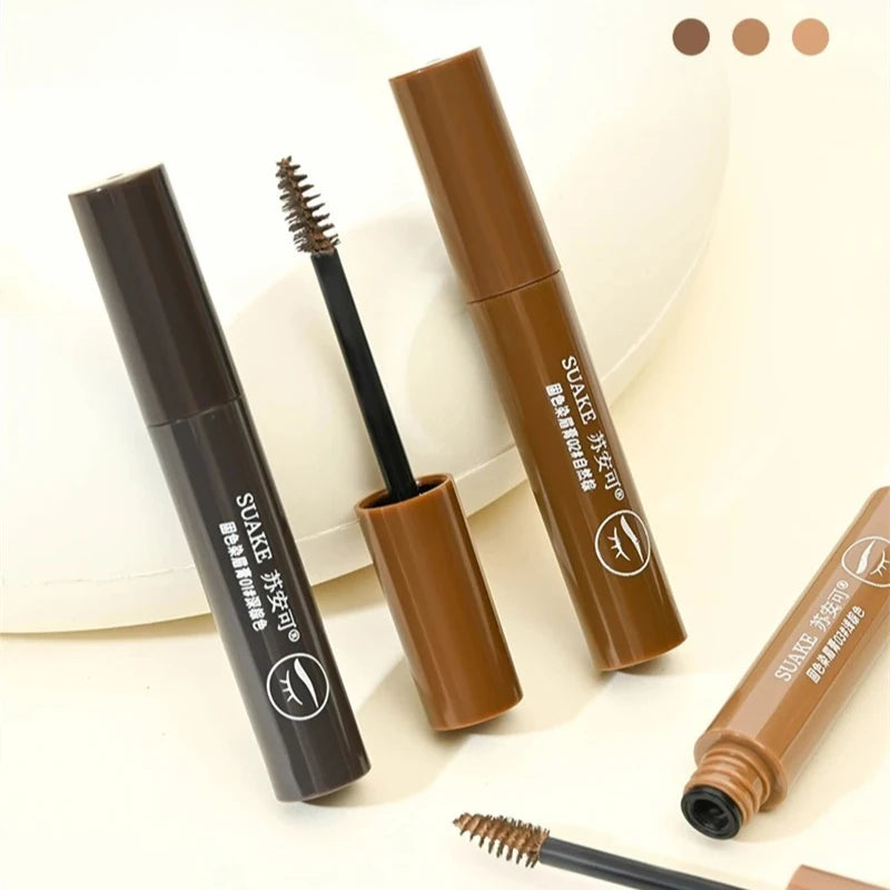 3 Colors Waterproof Long Lasting Eyebrow Mascara Cream Eye Brow