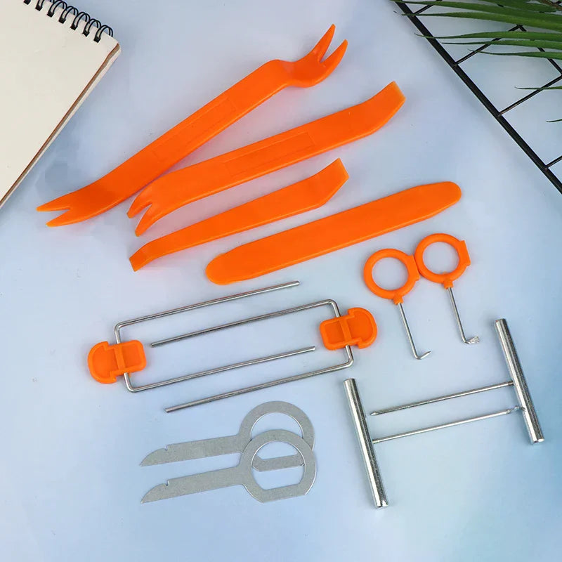 12-Piece Car Door Panel Removal Tool Set – 4-in-1 Trim Kit