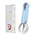 Three-in-one Fruit Slicer Suitable Slicing Scooping Carving Fruits It Zpaxo blue A