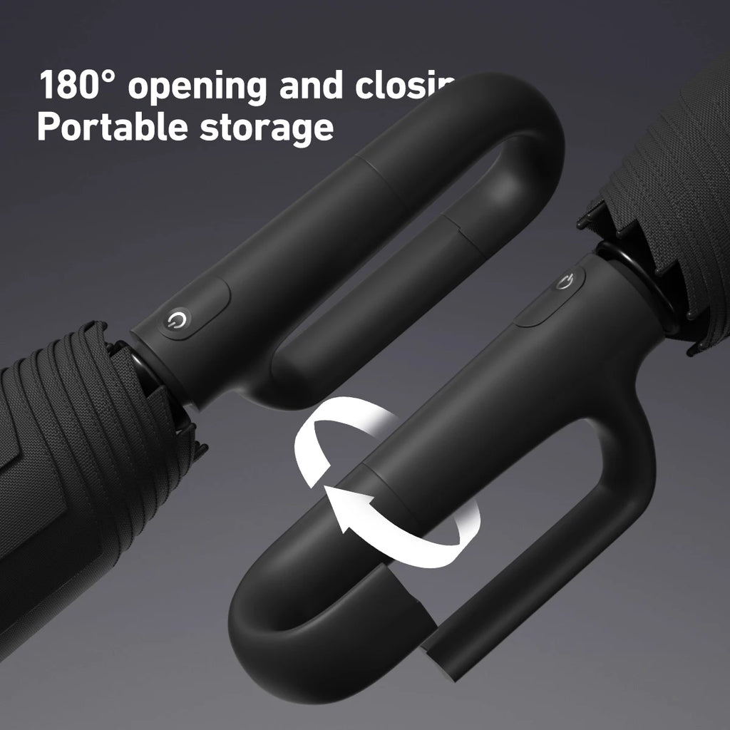Strong Windproof Automatic Umbrella 72 Bones Sunshade Uv Protection Folding Men's Umbrella Buckle Rain Large Parasol for Women Zpaxo