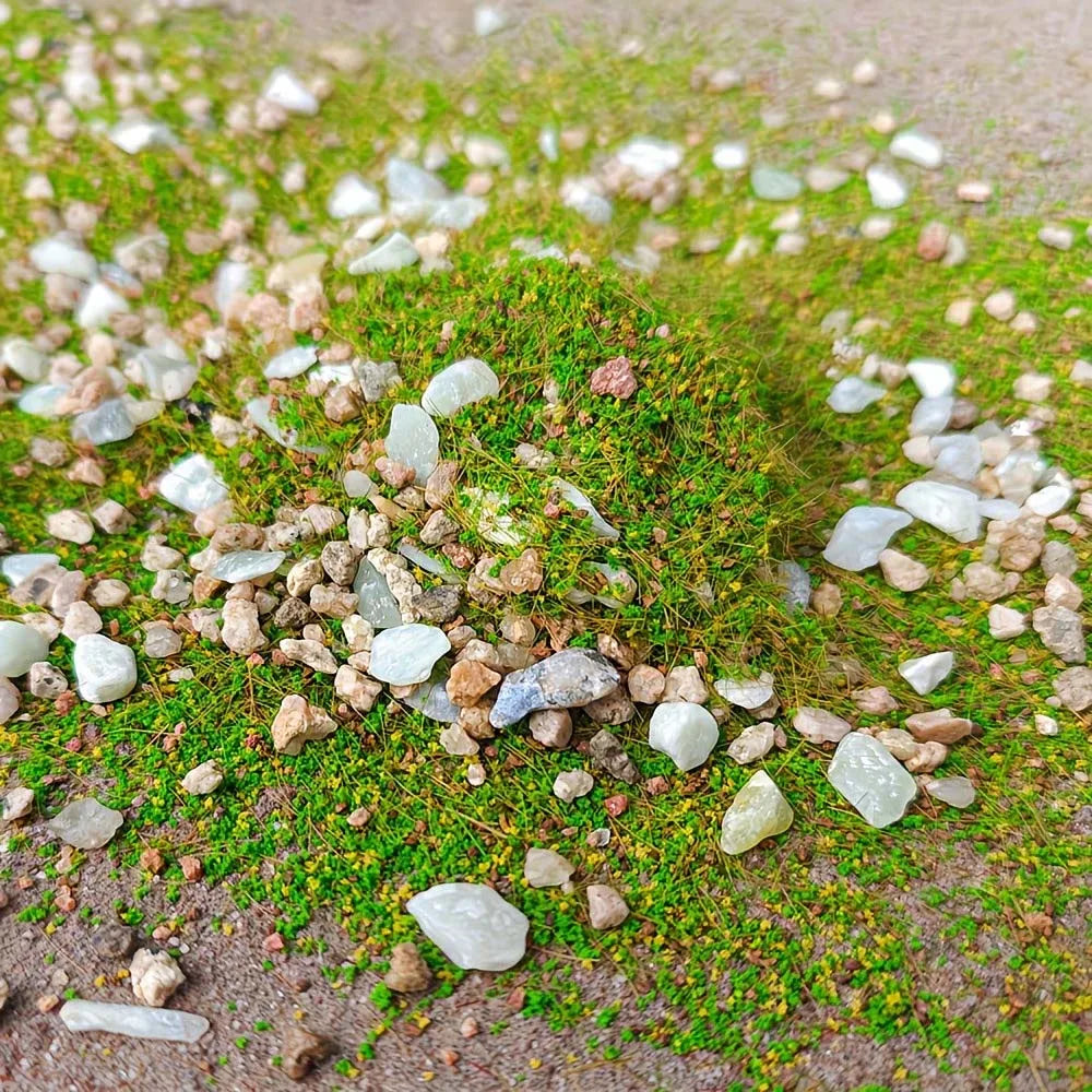 30G Static Grass Terrain Powder – HO & N Scale Diorama Kit Diorama Terrain Powder Zpaxo 30g green