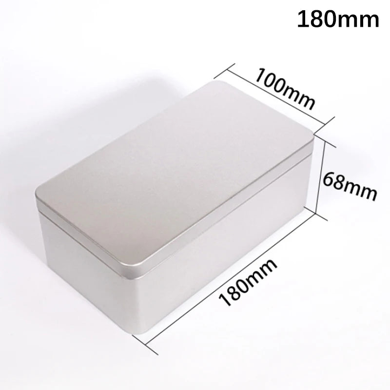 CMMini Tinplate Soap Box Portable Metal Rectangular Iron Small Square