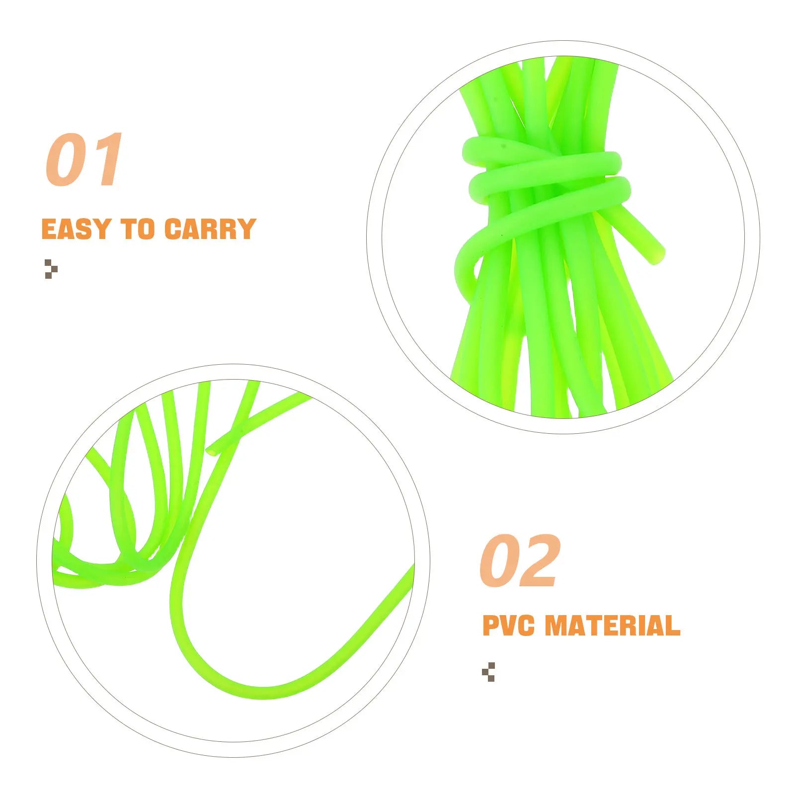 PVC Air Pump Hose Flexible Aquarium Oxygenation Tubing Thickened