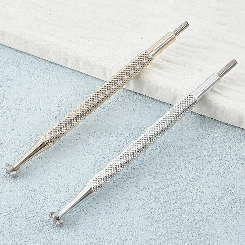 2IN1 Double-headed Lollipop Vortex Cat Eye Nail Magnetic Pen Flower Petal Nail Art Magnet for Cat Eye Magnetic Gel Nail Polish Zpaxo