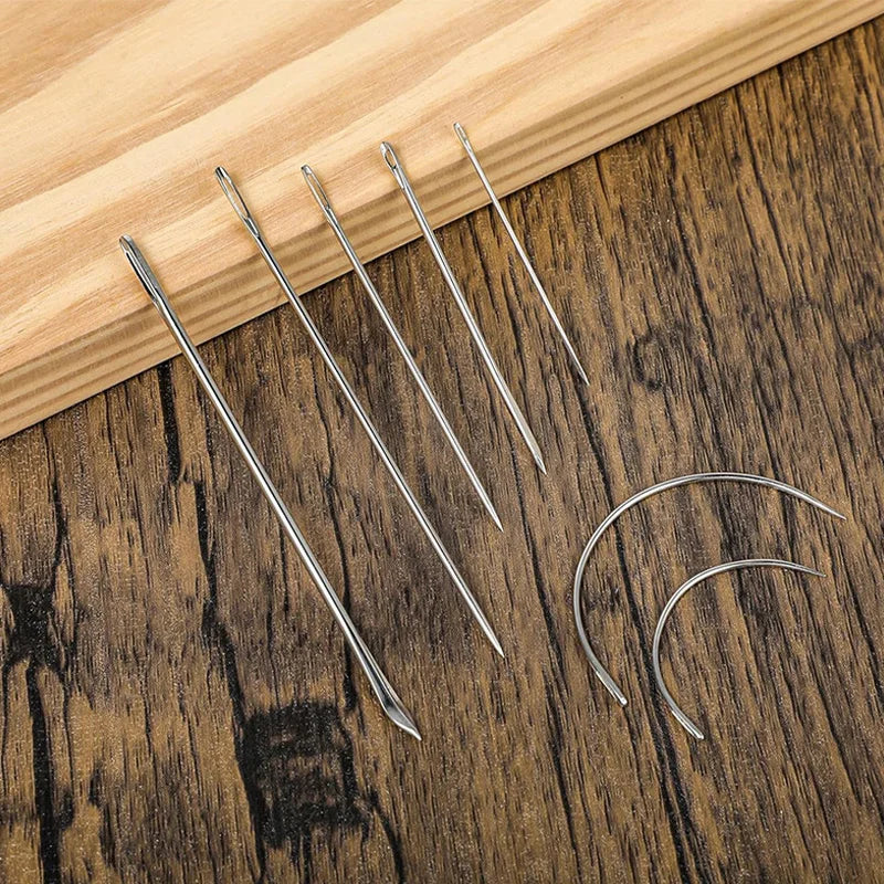 Heavy Duty Hand Sewing Leather Needles Upholstery Curved Carpet