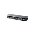 Temporary Car Parking Card Phone Number Holder Luminous Telephone