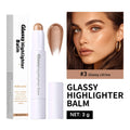Glassy Highlighter Balm Stick – Lips, Eyes, Cheeks & Body Highlighter Balm Stick Zpaxo 3Citrine