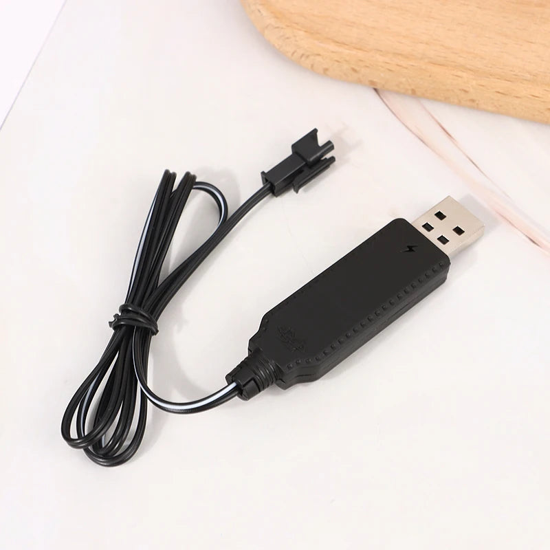 Usb Charger Cable 3 7V Lithium Battery SM-2P Forward RC Car Aircraft