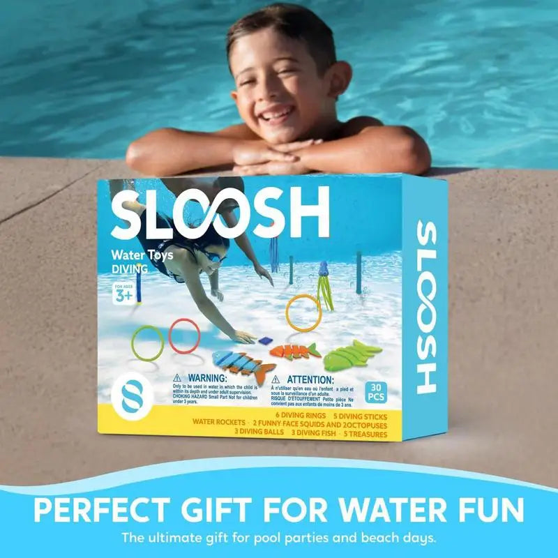 Pool Dive Toys Swim Games Sinking Multiplayer Colorful Diving Toy Zpaxo United States