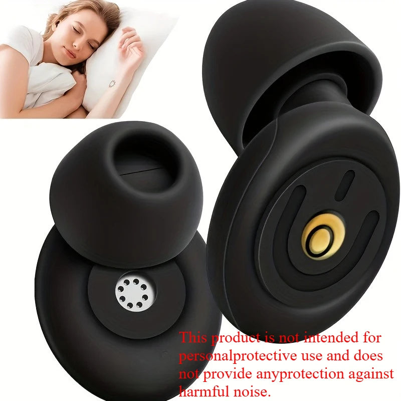 Pair Upgraded 2026 Noise-canceling Earplugs Reusable Storage Case