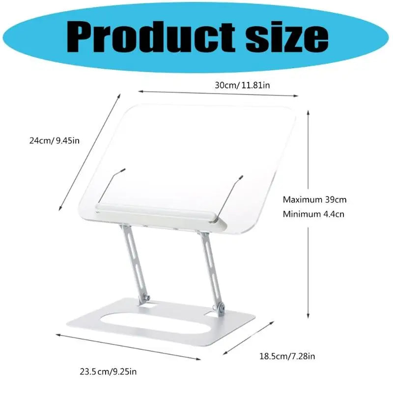 652F Multifunctional Acrylic Stand Foldable 360 Rotating Option Zpaxo