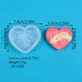 3D Hand in Hand Heart Candle Silicone Mold for Wedding Proposal DIY Handmade Soap Soap Clay Wax Craft Valentine's Day Gift Zpaxo 60-1629