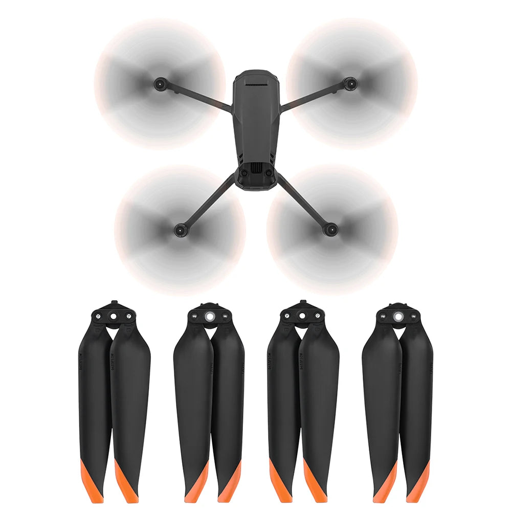 2 Pairs 9453T Propeller Quick Release Foldable Props Blade Light