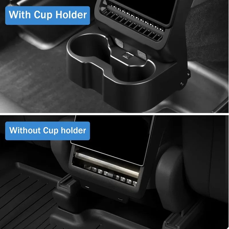 Tesla Model 3/Y Juniper Rear Cup Holder & Storage Box 2025