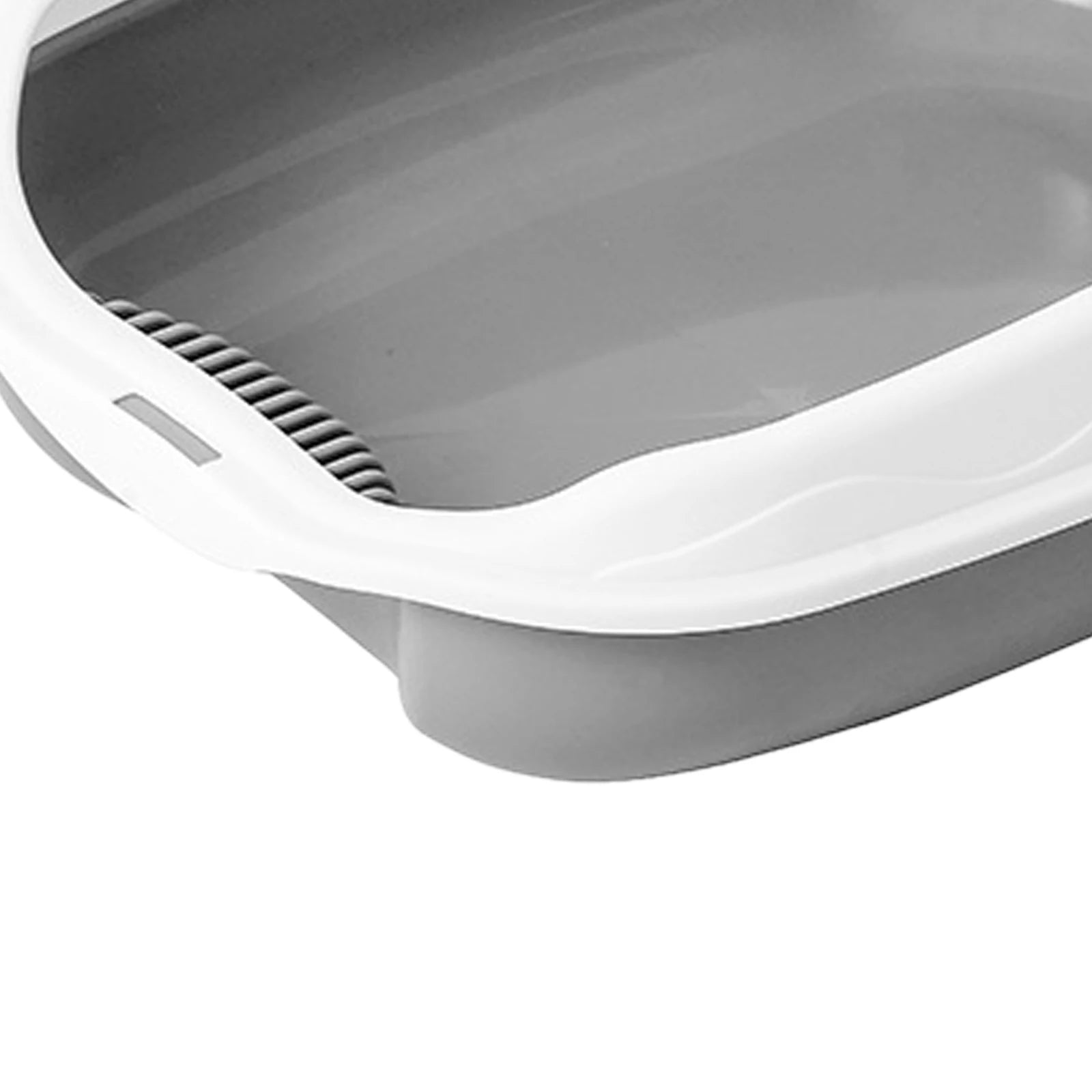 Semi enclosed cat little box With High Side Bedpan Potty Toilet for Small Pets Indoor Cats little tray Kitty litter pan Shovel Zpaxo