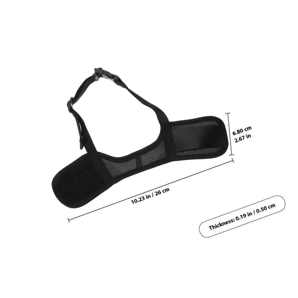 Adjustable Dog Muzzle Large Anti Barking Chewing Breathable