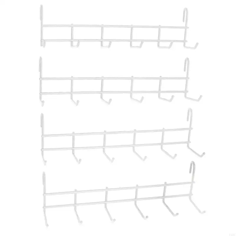 Sturdy Iron Mesh Basket Hook Flexible Spacing 4 Custom Storage