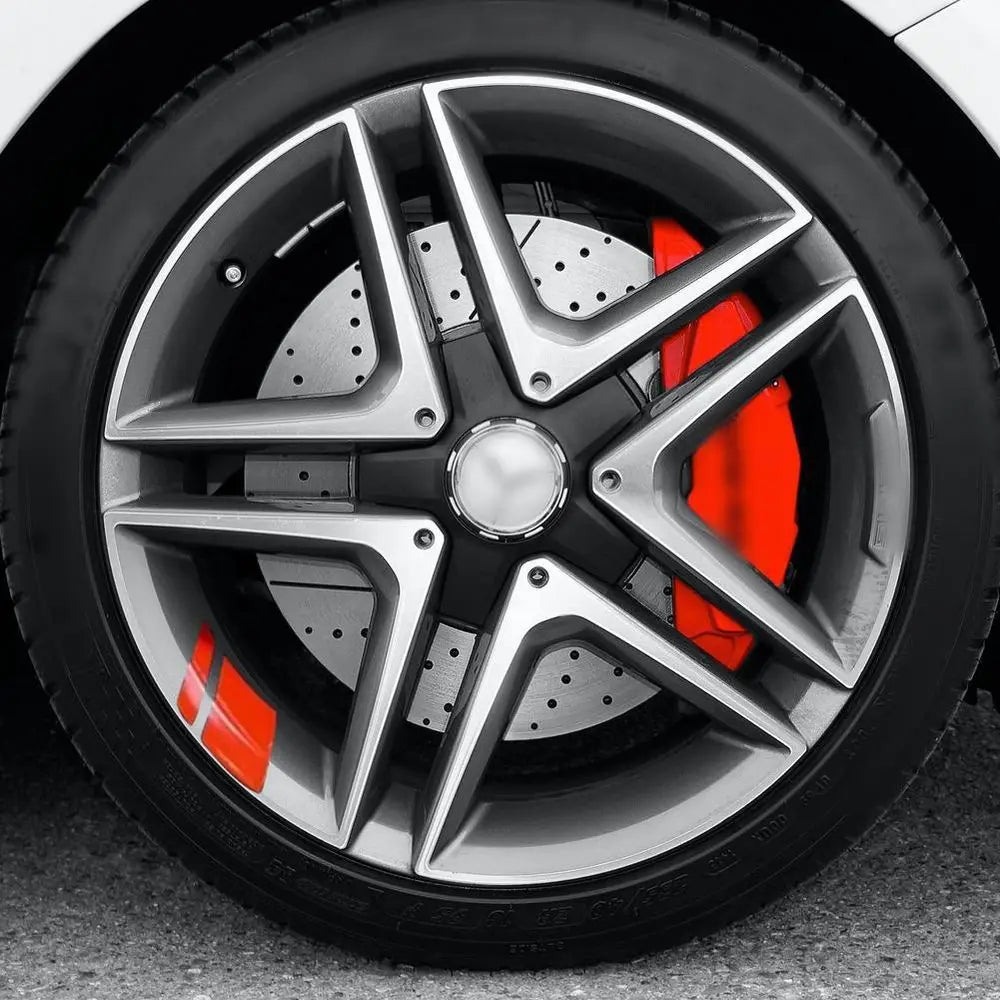 Motorcycle Decals Car Wheel Rim Vinyl Sticker Windows Reflective Zpaxo