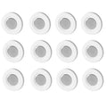 Magnetic Adhesive Remote Control Holder Strong Hold Wall Mounted Non-drill Remote Organizer for Home Office Zpaxo 12Pcs
