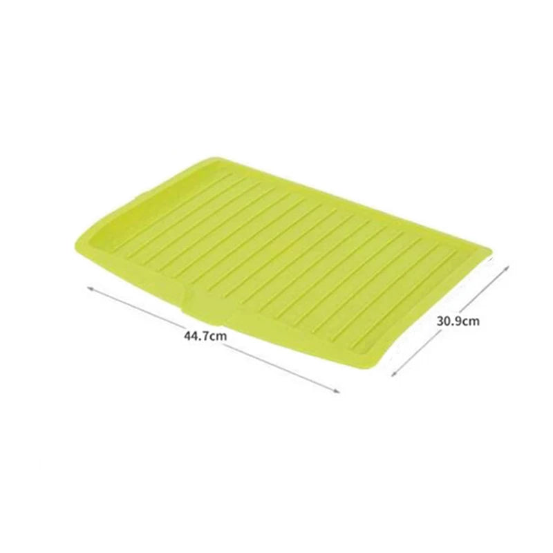 Large Kitchen Dish Drying Rack & Drain Tray – BPA-Free, 4 Colors Dish Drying Rack Zpaxo GN