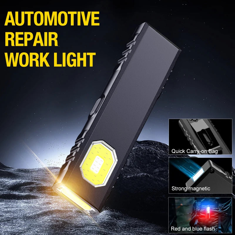 Mini Flashlight Compact Portable High-power Ultra-bright Student