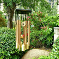 Metal Wind Chimes Outdoor Garden Patio Heavy Duty Waterproof Deep Zpaxo Metal Wind Chimes