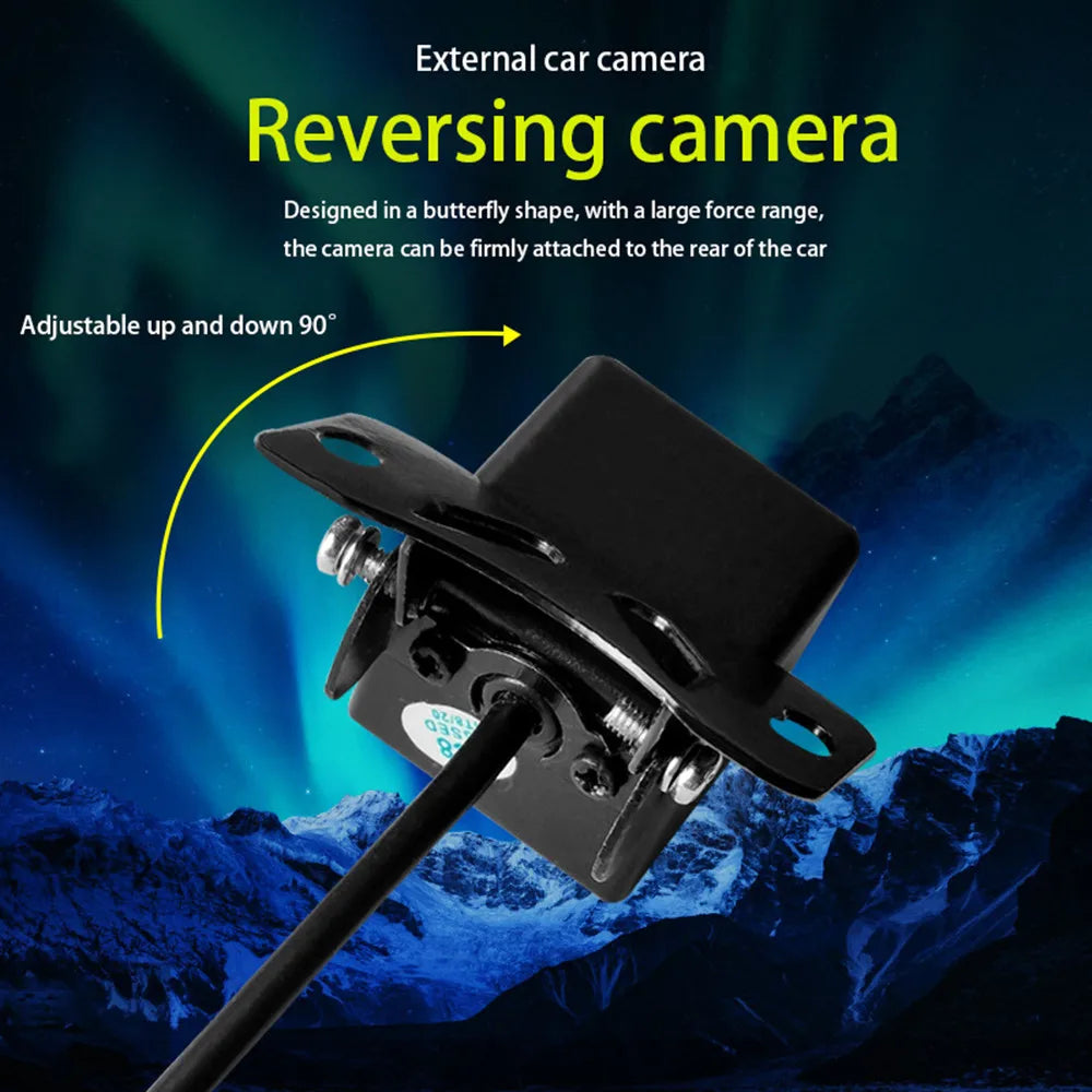 Car Rear View Camera Night Vision Reversing Car Parking Monitor CT33/8 Waterproof 170℃ High-Definition Image Car Electronic Too Zpaxo