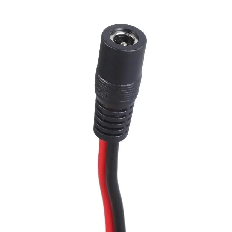 652F Length Power Cable 5 5mmx2 Male Female Adapter Line Black Zpaxo