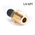 1/4" NPT Nickel Plated Brass Air Compressor Tank Fill Valve