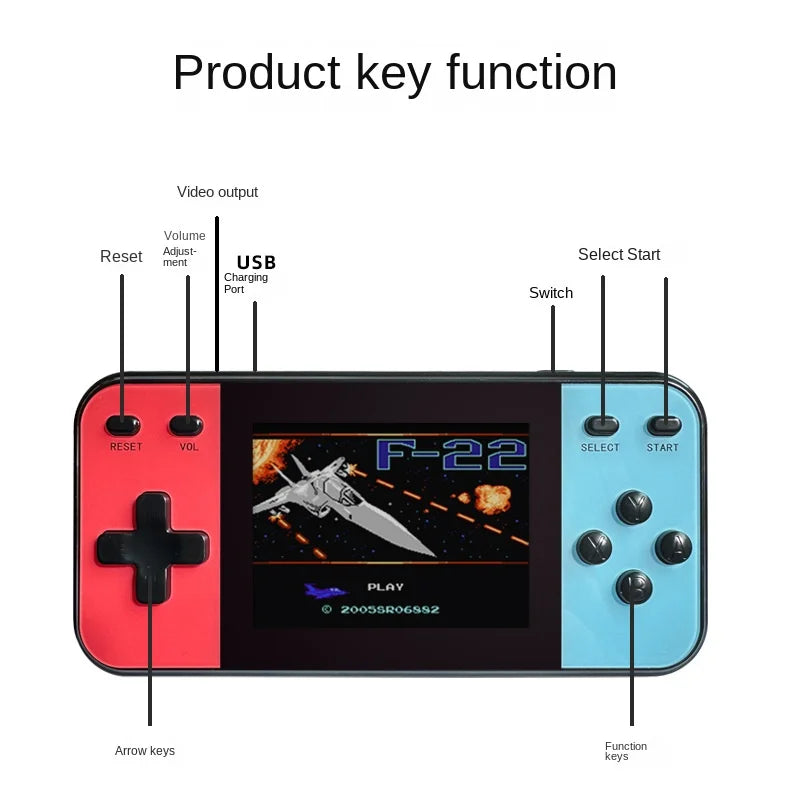 1 Portable Joystick Handheld Game Console 780A Retro Station PVP PXP